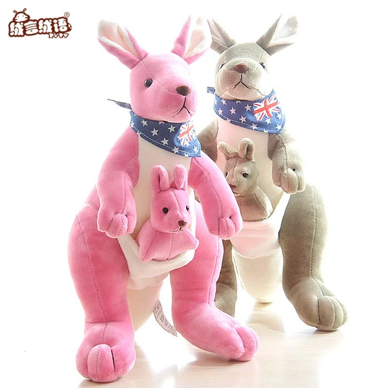 RYRY 12 6 дюймов Мягкие Плюшевые Игрушки Австралия Кенгуру переноски ребенка мягкие