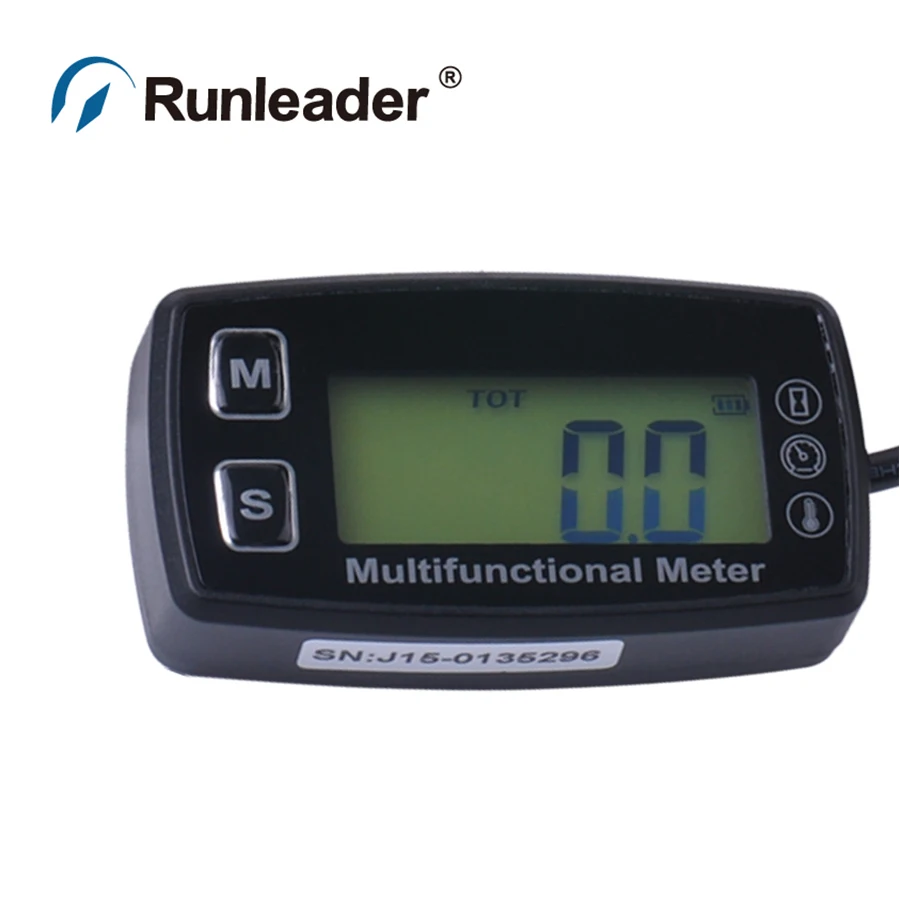 

Digital RL-TS003 PT100 -20- +300 Celsius tach hour meter theomometer temp meter for dryer snowmobile pump Lawn trimmers cutters