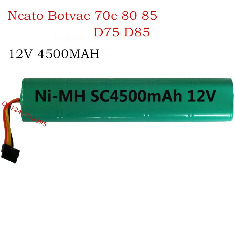 Новый аккумулятор 4500 мАч 12 В для роботов пылесосов Neato BotVac 70e 75 80 85 D75 D85|battery