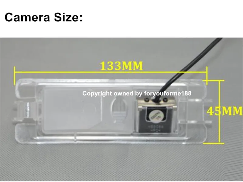 Парковочная камера заднего хода автомобиля для Nissan Micra/March/автомобильная
