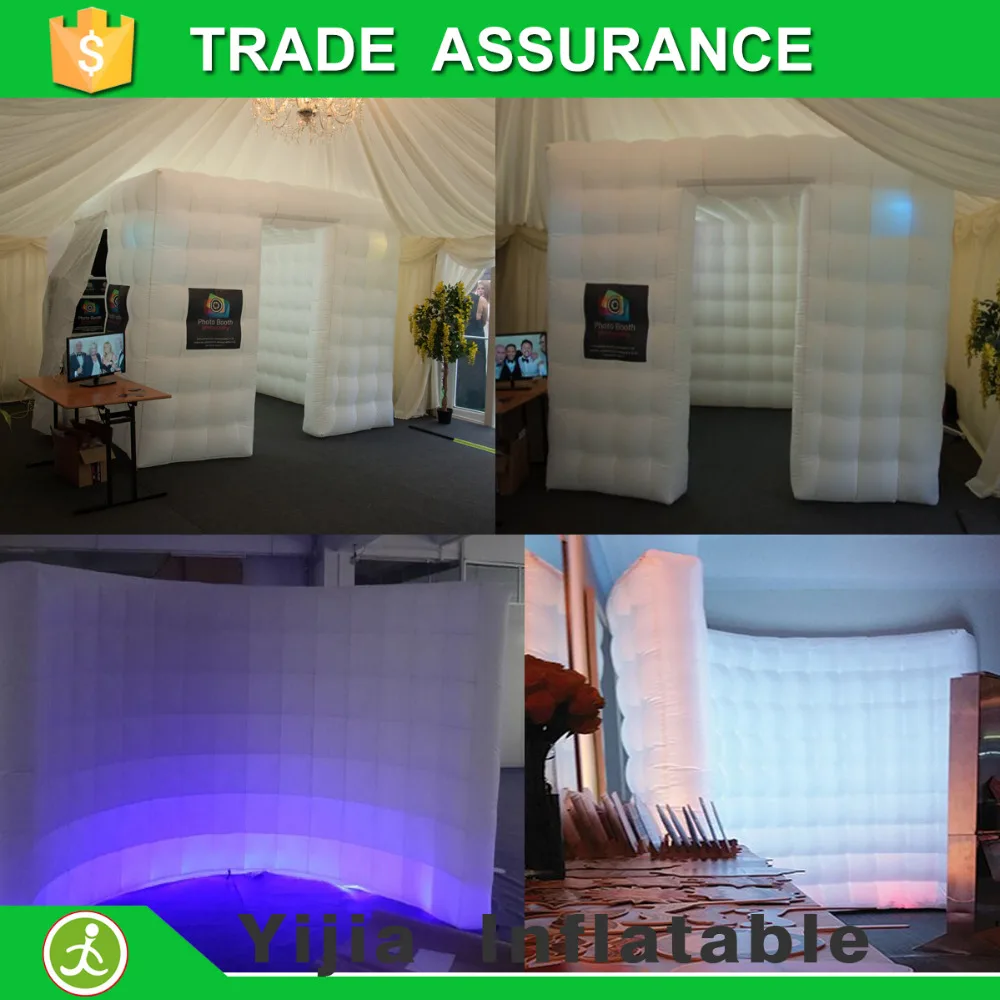 Портативный надувной настенный фото стенд 2 шт. светодиодный фон | Дом и сад