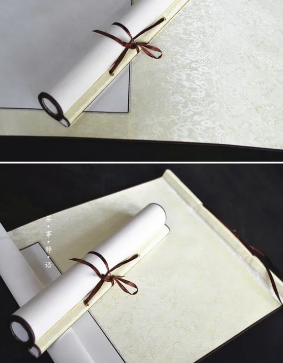 Chinese calligraphy framed scroll blank scrolls hanging painting 165cm*36cm | Дом и сад