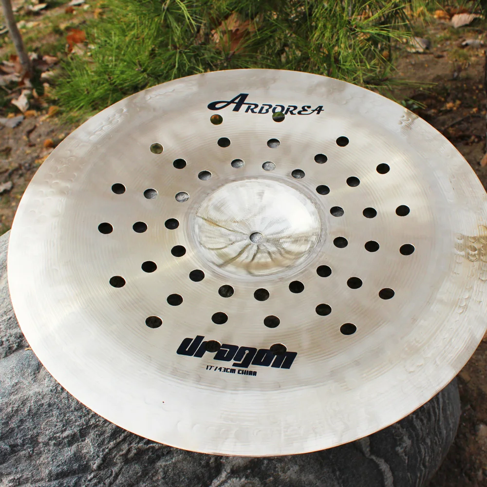 

hot sell cymbal! Dragon 17" fire CHINA cymbal!