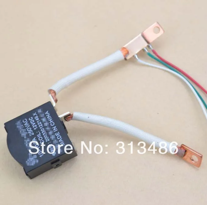 12V Магнитное реле 100A с медной оплеткой