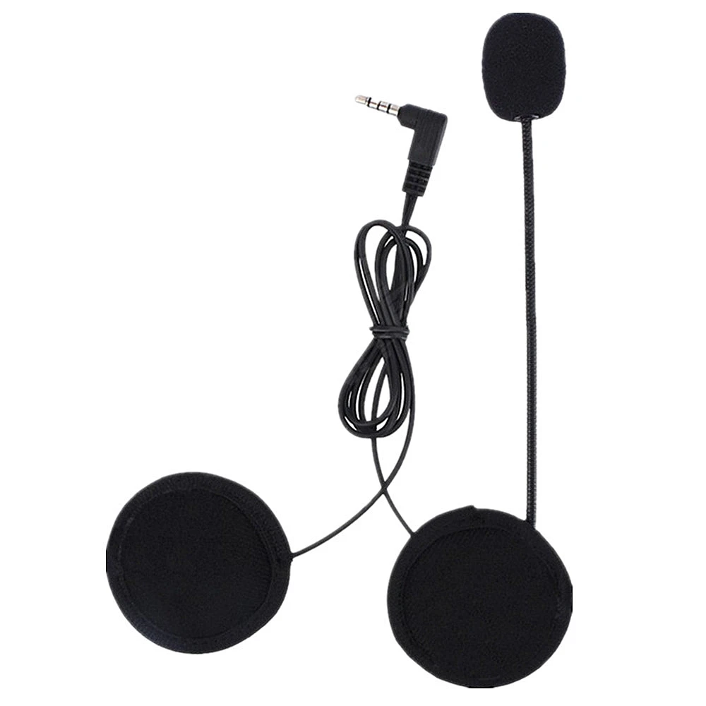 2019 аксессуары для мотоциклетного Интерком 3 5 мм Микрофон Динамик Наушники Замена