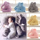 Детская подушка-слон, Набивная игрушка, детская кровать, Подушка для беременных, алмохада, детский сон, слон подушка для младенца