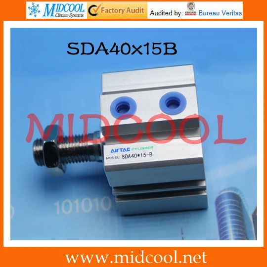 

Оригинальный Компактный цилиндр AirTAC серии SDA SDA40x15B