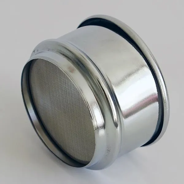 R5cm* 3 см из нержавеющей стали контрольное сито с сеткой/стандартное контрольное сито/лабораторное сито(65/61/55/50/43/33/30/26 мкм)-1 шт./лот