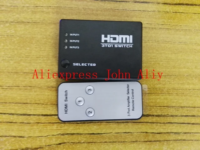 Абсолютно Новый HDMI True Matrix 3 порта Switch Switcher Splitter Hub Box для PS3 Xbox 360 HDTV DVD с ИК