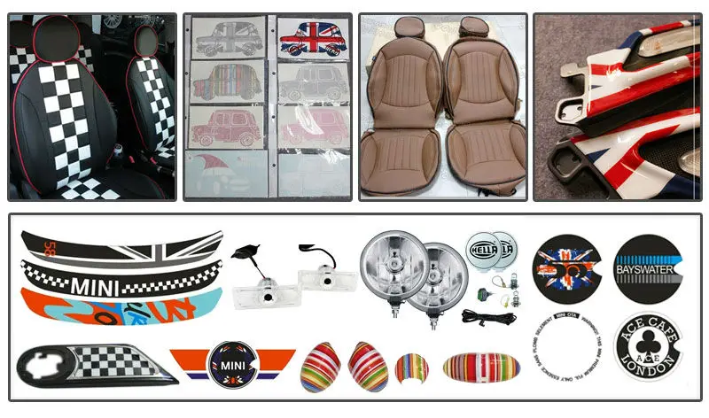 Фирменная Новинка ABS Материал спереди объемный чехол для Mini Countryman R60(1 шт./компл