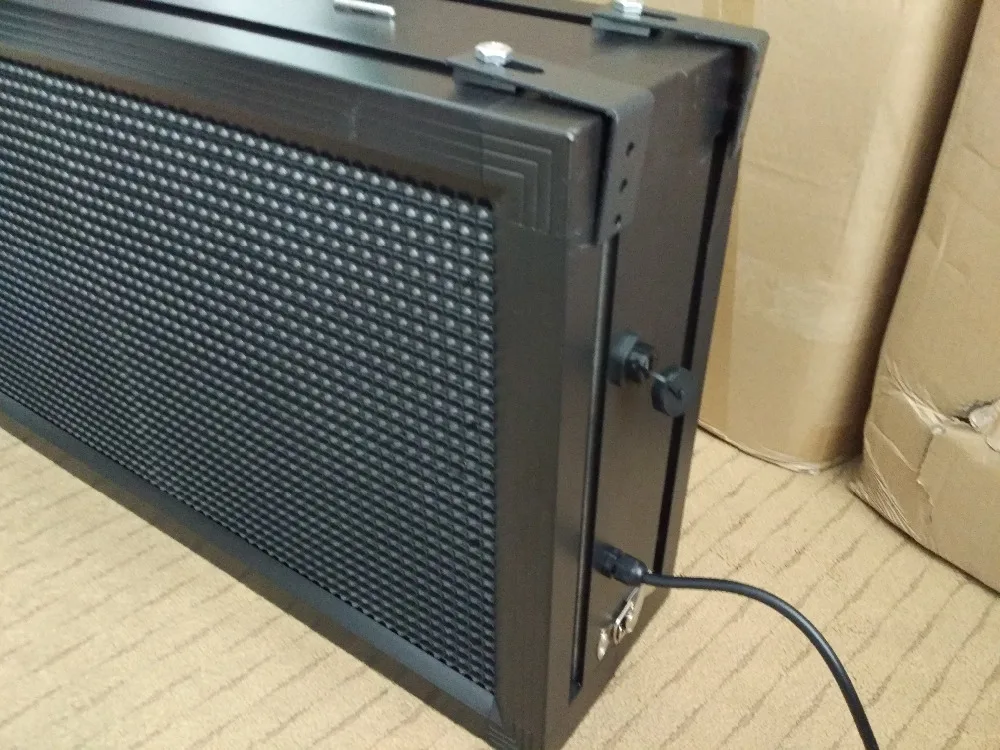 Двухсторонний полноцветный RGB светодиодный знак P10 наружный дисплей прокрутки