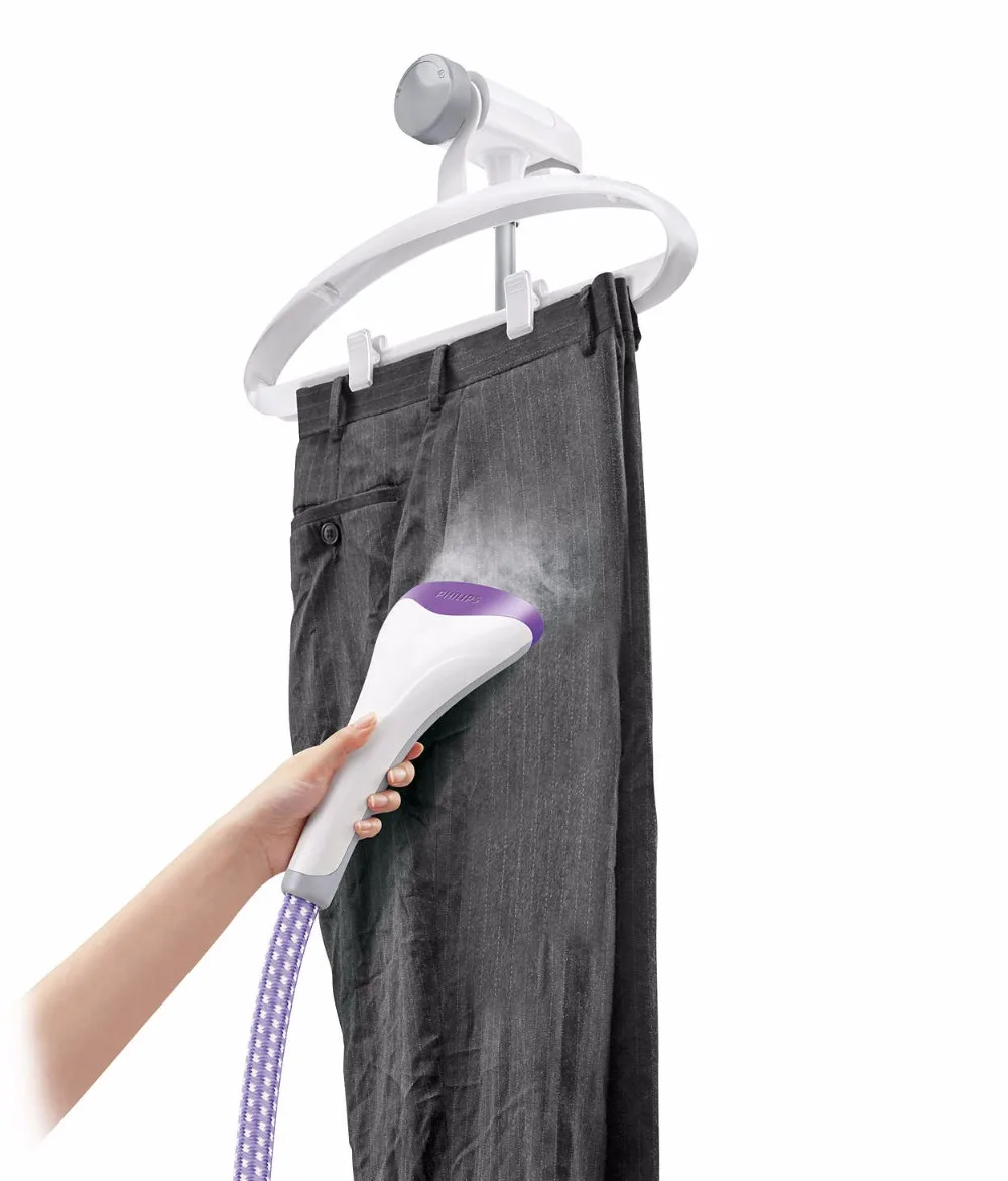 Philips ClearTouch Вертикальный отпариватель для одежды 2000 Вт фиксатор вешалки 3 режима