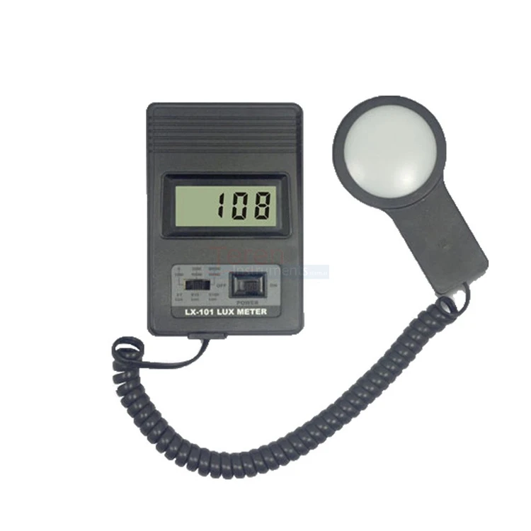 

LX-101 Digital Lux Meter Light Brightness Tester Illuminance Detector 50,000 Lux LCD Display FC Fux