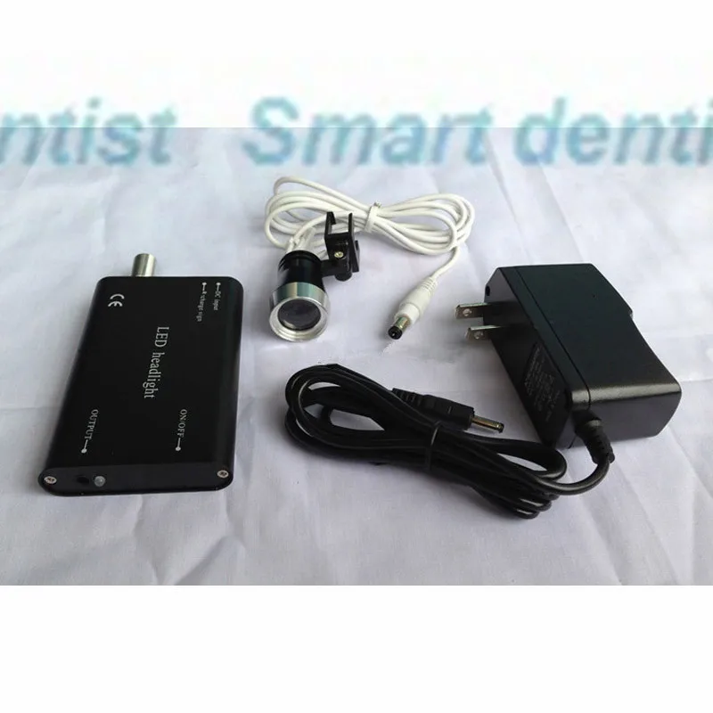 Быстрая доставка 2.5X Лупа со светодиодной подсветкой зубная Галилео оральная