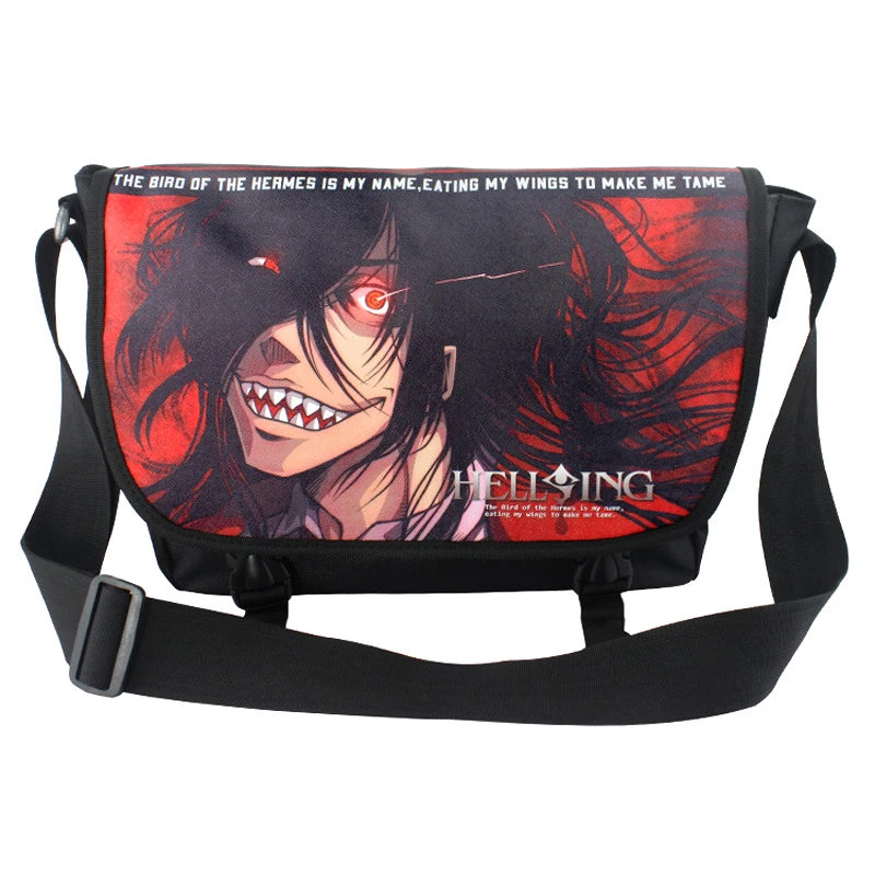 

Anime HELLSING Polyester shoulder bag printed with Alucard