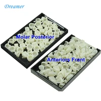 2 box set dental material mixed temporary crown anteriors fron molar posterior nature color teeth dentist products