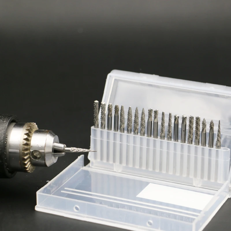 Набор сверл для гравировки комплект из 20 насадок карбида вольфрама дрели