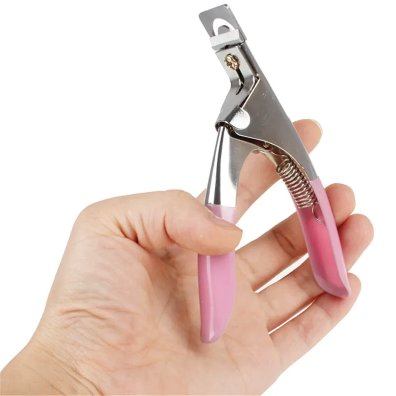 2017 Nail Clipper Art Edge Cutter Fals Trimmer Tips Manicure Tool False Nails DIY Salon Stainless Steel | Красота и здоровье