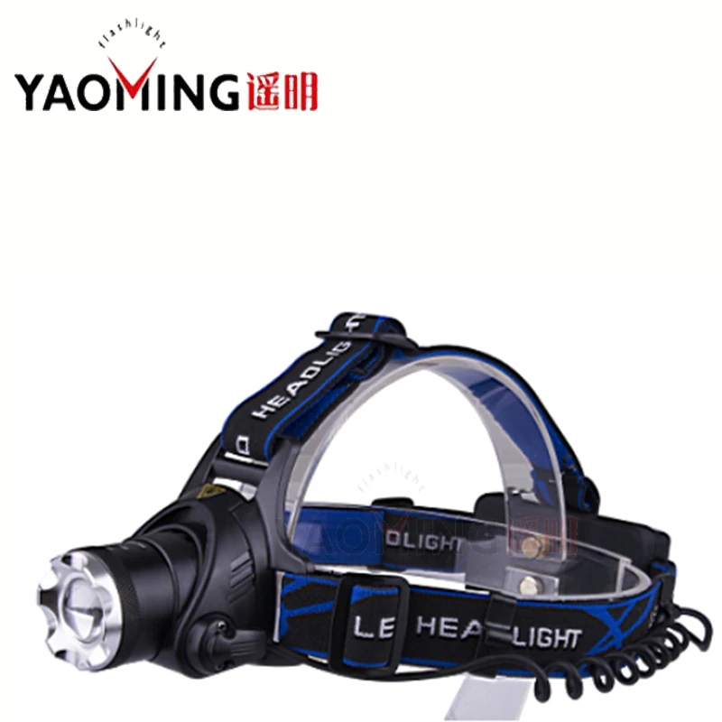 Налобный фонарь CREE XM L T6 мощный светодиодный фонарик перезаряжаемый 2*18650