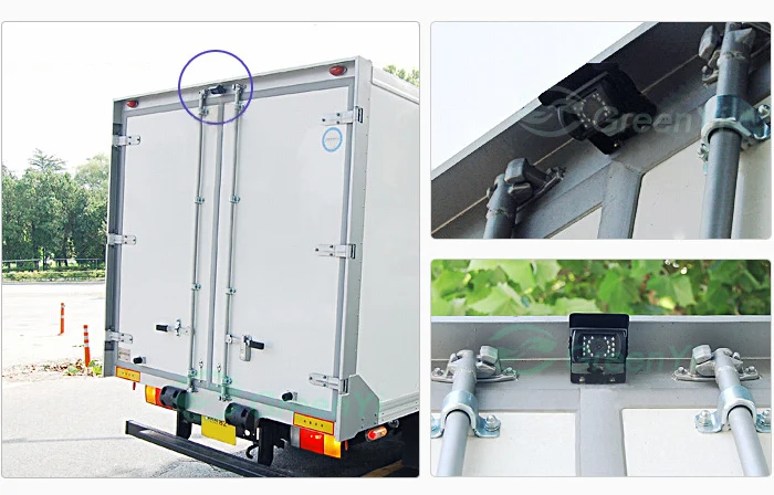 GreenYi DC 12-24V Автобус Грузовик парковочная камера монитор система помощи, HD 7 дюймов автомобильные мониторы с камерой заднего вида 6~ 20 м кабель