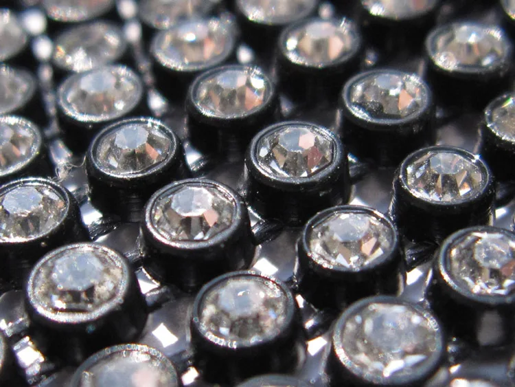 SS8 Plastic Crystal Rhinestone Banding Jewellery Making Accessories 10Yards/lot Crystal Rhinestone Banding Trim AM TAIDIAN