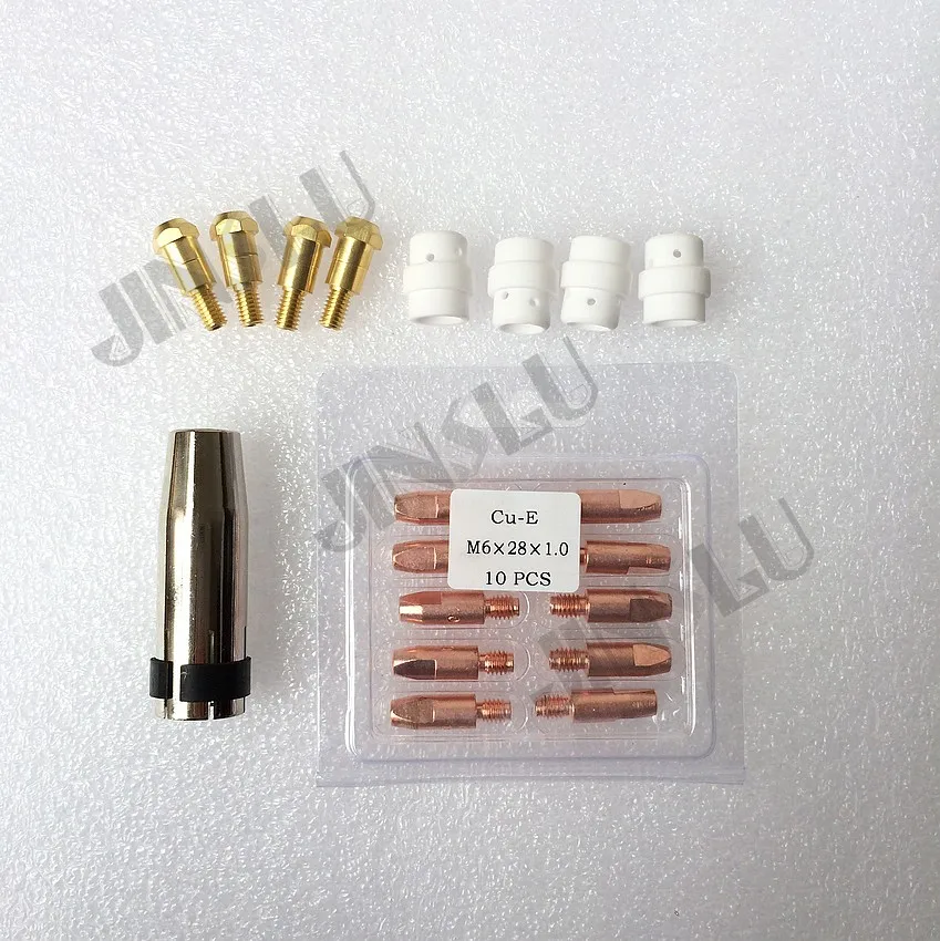 Binzel MB24 24KD 19 шт. комплект сопла держатель наконечника газовый диффузор |