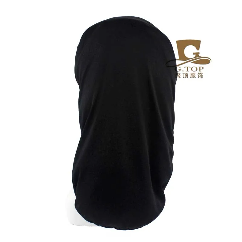 Новая модная кепка в стиле хип хоп черные спандекс дреды косы Кепки Бандана