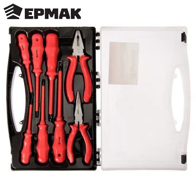 НАБОР ИНСТРУМЕНТОВ &quotЕРМАК&quot 8 предметов отвертки кусачки пассатижи