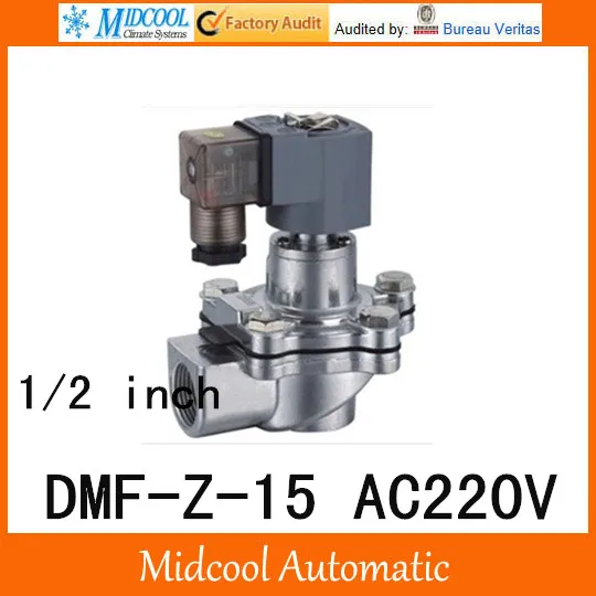 ZGM DMF Z 15 AC220V 1/2 дюймовый полимерный клапан пневматическая диафрагма|pulse valve|1/2