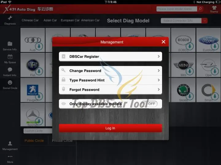 Launch X431 X-431 автоматический Diag X431 iDiag диагностический инструмент Bluetooth для iPad/iPhone Android диагностический сканер OBD2 диагностический инструмент
