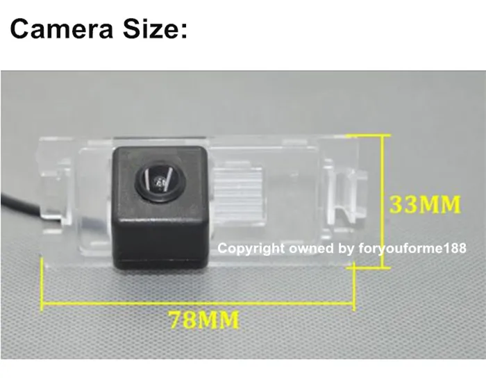 Лампа номерного знака OEM/HD CCD ночного видения/Автомобильная камера заднего