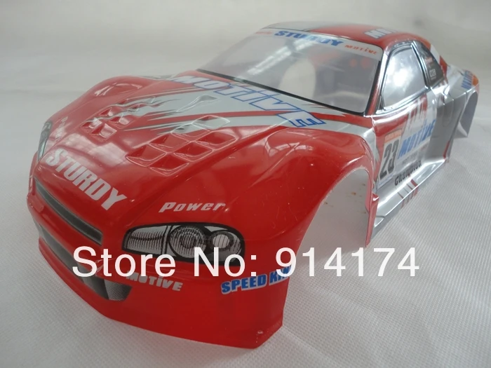YUKALA 1/10 rc корпус автомобиля для 1:10 R/C гоночный автомобиль 190 мм henglong 2 шт./лот