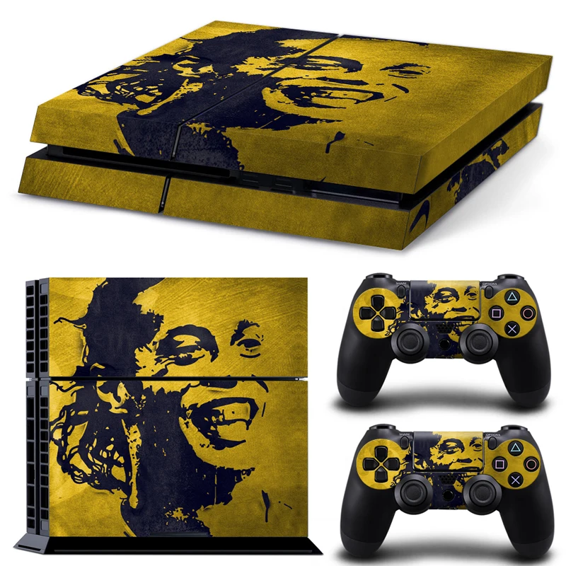 Ronaldinho виниловые ПВХ наклейки для PS4 консоли palystation4 контроллер Наклейка