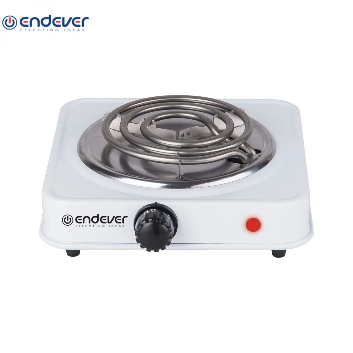 Tile electric Endever Skyline EP-10W 1000 watts 1 burner white |