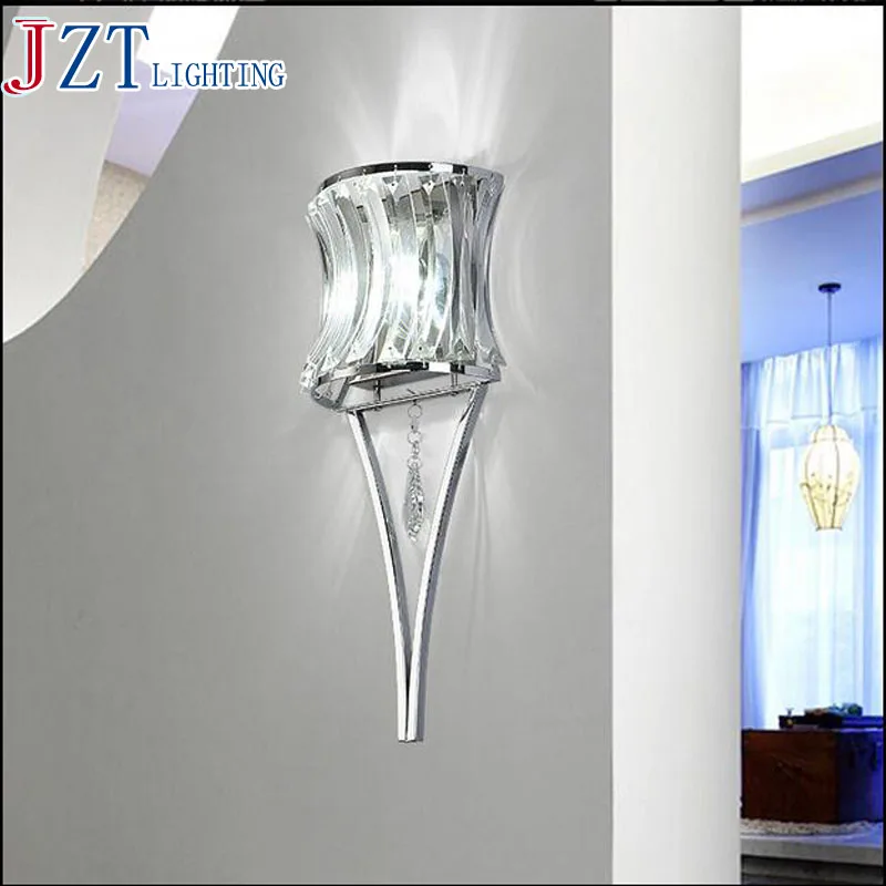 Современные творческие светодиодные Кристальные настенные светильники для