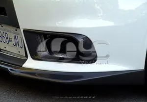 Автомобильный-Стайлинг FRP стекловолокно воздуховоды подходят для 2008-2010 Lancer Evolution X EVO 10 EVOX RA Стиль переднего бампера боковой воздуховод