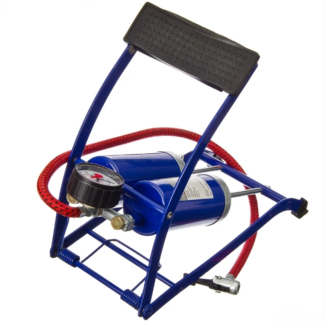 NEW GALAXY компрессор автомобильный насос сдвоенный манометр для перекачки топлива