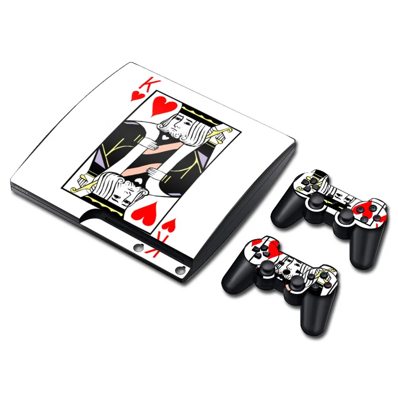 Наклейка для Sony PS3 Slim консоль Playstation 3 контроллер бесплатная доставка|stickers for|stickers