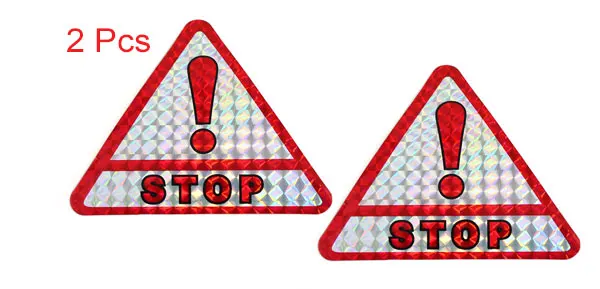 2 шт. треугольная лента с рисунком | Автомобили и мотоциклы