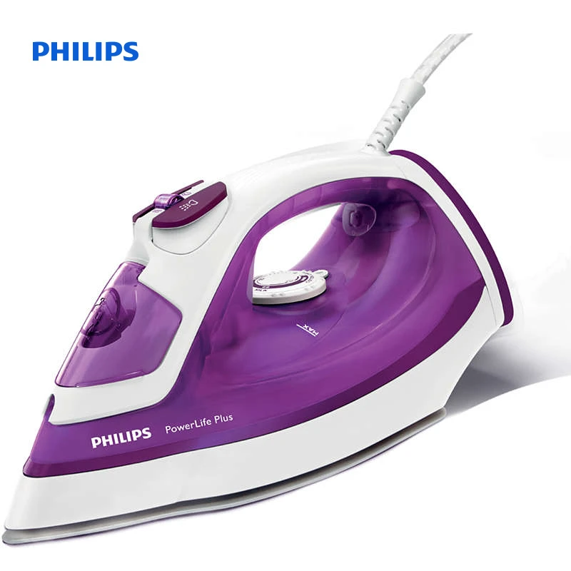 Philips PowerLife Plus Паровой утюг Подача пара 35 г/мин паровой удар 130г Подошва SteamGlide
