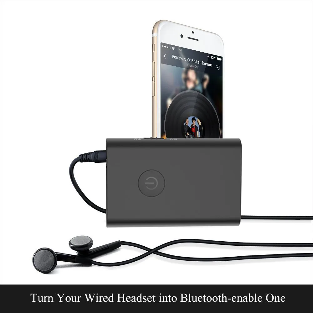 Стереоприемопередатчик "2-в-1" Беспроводной Bluetooth приемник 3,5 мм Jack Bluetooth аудио передатчик адаптер APTX для ТВ автомобиля Динамик наушников