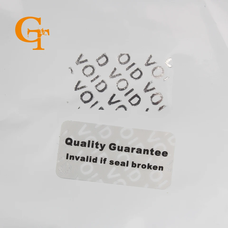 Матовая Серебряная гарантия качества недействительная если наклейка