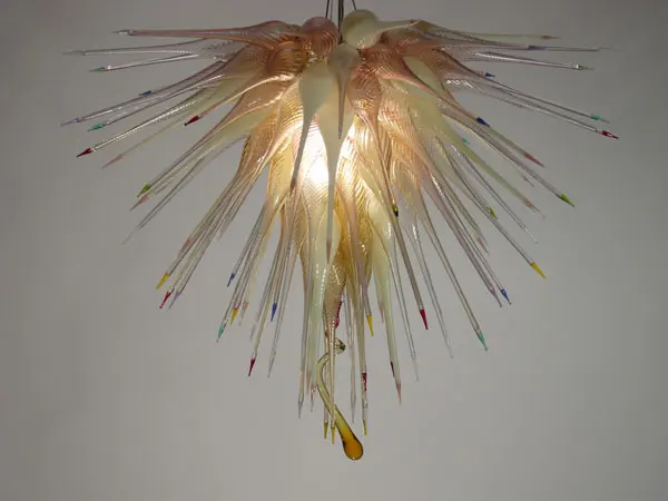 Домашнее украшение современный ручной выдувное стекло светодиодное потолочное