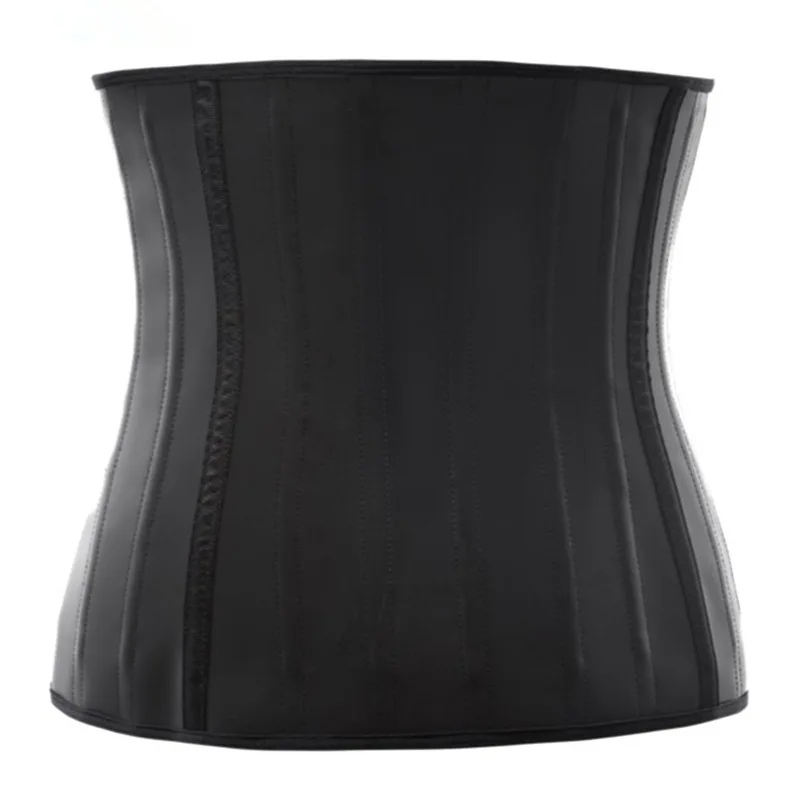 Корсет латексный женский черный со стальными косточками 100% | Женская одежда