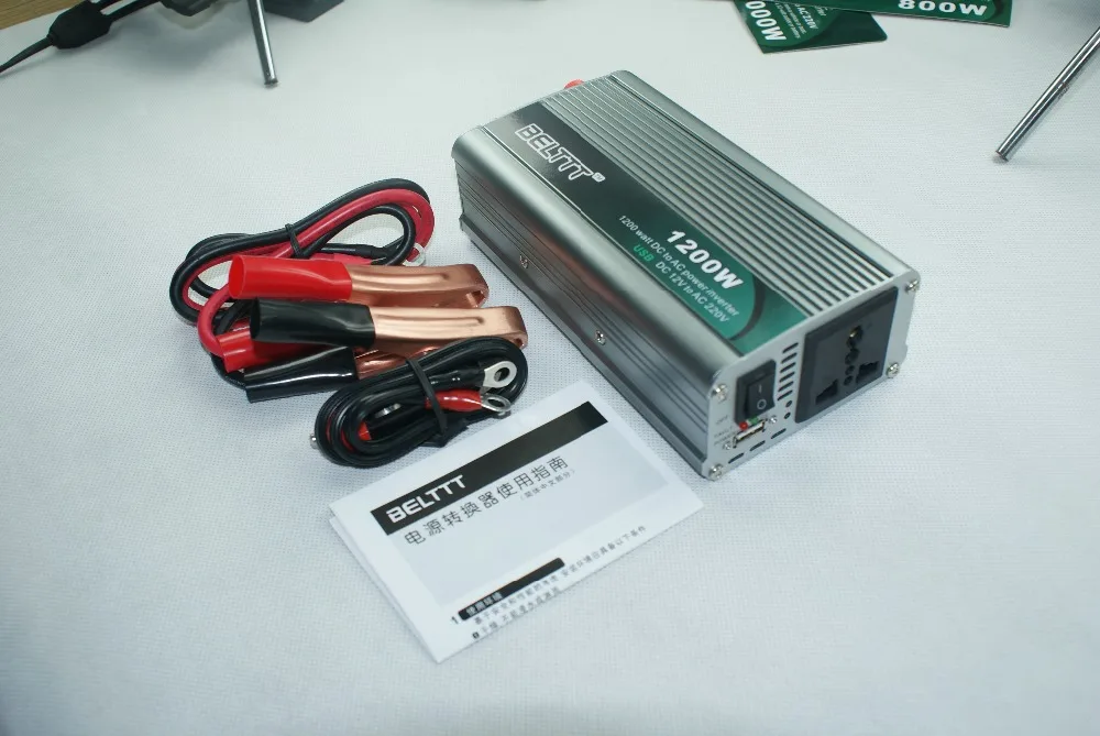 Free Shipping 1200W 24v off Grid inverter 220V for Solar panel and Wind Power modifiled sine wave | Автомобили и мотоциклы