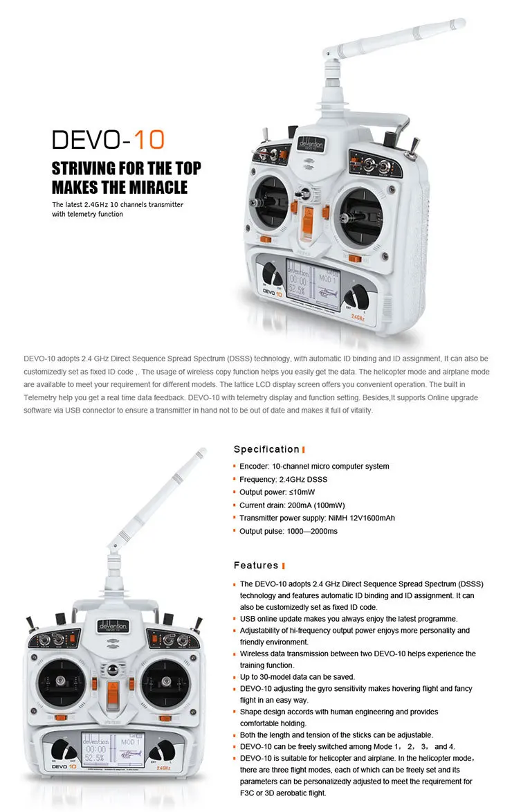 Walkera Furious 215 с передатчиком DEVO 10 RC гоночный Дрон с камерой 600TVL и F3 управление полетом RTF