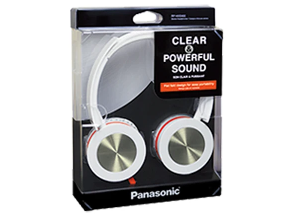 Проводные наушники Panasonic RP HXS400E W |stereo headset|noise cancellingearphone wire |