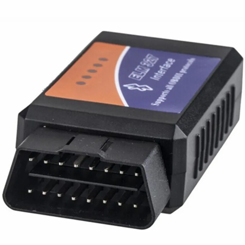 Высококачественный интерфейс ELM 327 V2.1 работает на Android Torque elm327 Bluetooth OBD2/OBD II/OBD 2 автомобильные инструменты для диагностики сканер инструмент