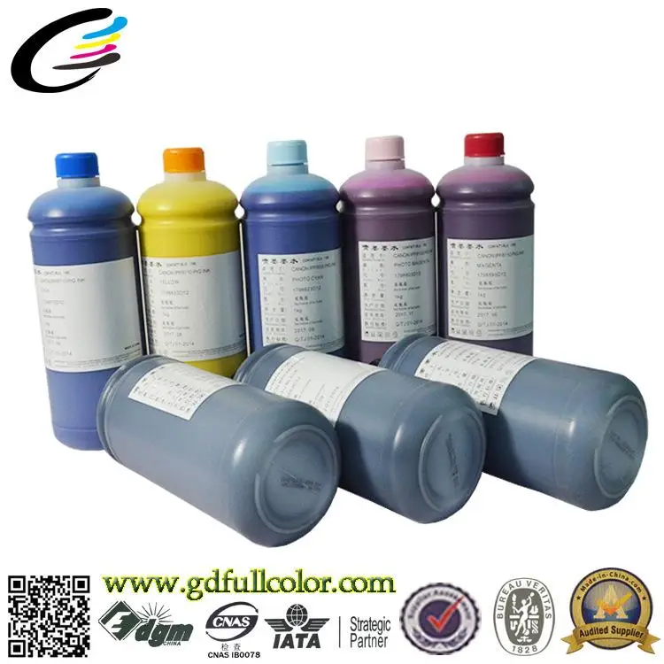 

Чернила пигментные для широкоформатных принтеров Canon w8400 w8200 w7200 w7250 w6400 w6200