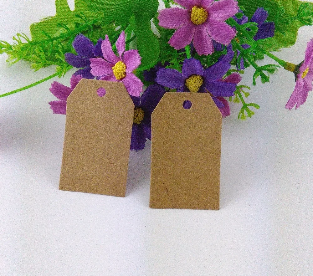 400 шт. подвески из крафт бумаги 5*3 см + шт.|label style|label cottonluggage rope |